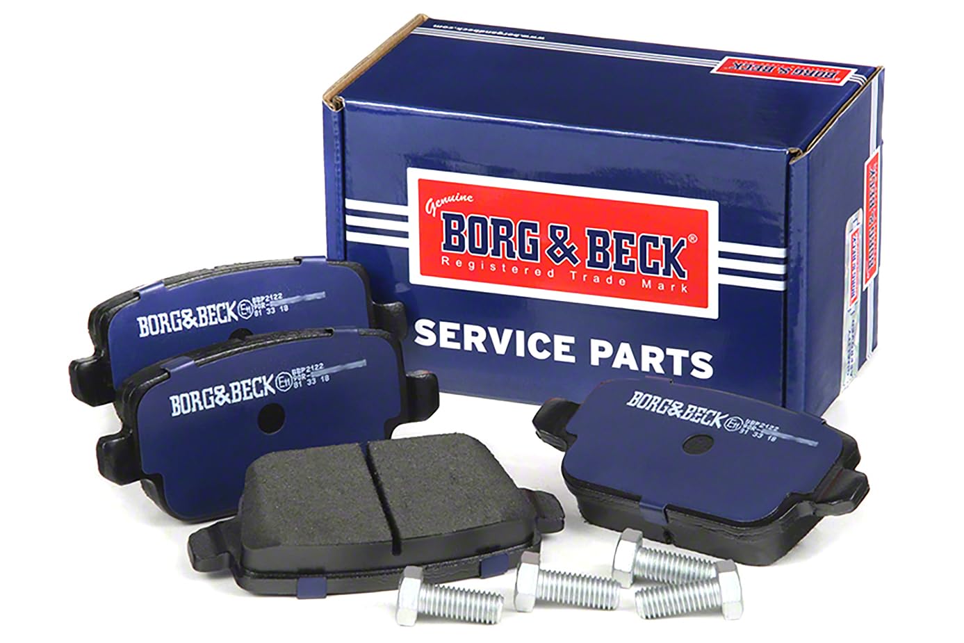 Borg & Beck BBP2122 Rear Brake Pads (Lucas - Girling)