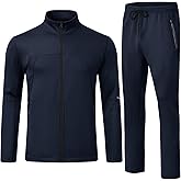 Rdruko Men's Track Suits 2 Piece Set Sweatsuits Tracksuits Jogging Workout Gym Athletic Sweat Suits