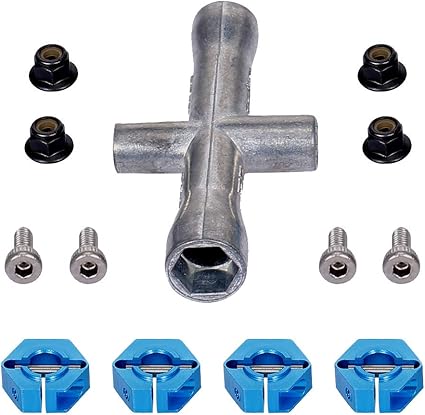 traxxas slash hex size