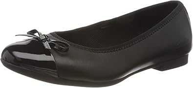 scala bloom youth black leather