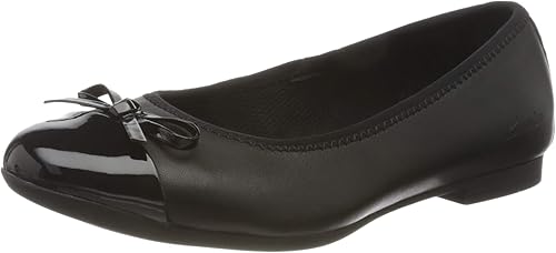 scala bloom youth black leather