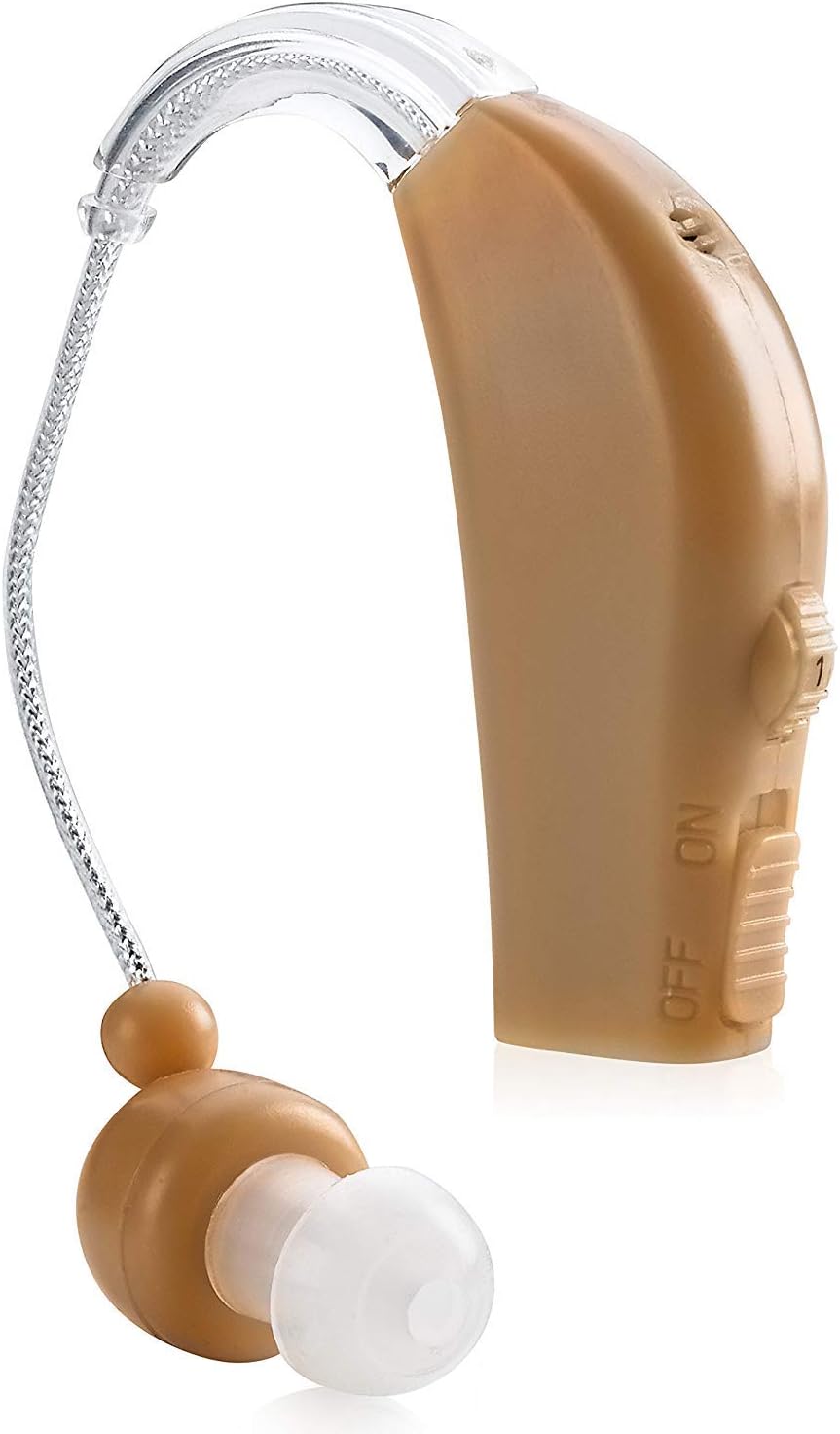 MEDca Rechargeable Ear Hearing Sound with Rapid Charger, No color" or "Neutral