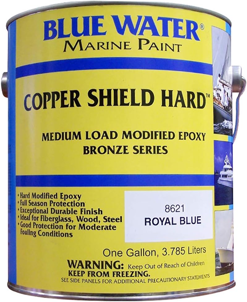 Copper Shield(tm) Hard(tm) Marine Black Gallon - 35 Copper Hard - Marine Paint Antifouling Bottom Paint - iPaint.us