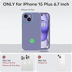 Vooii Compatible with iPhone 15 Plus Case, Upgrade