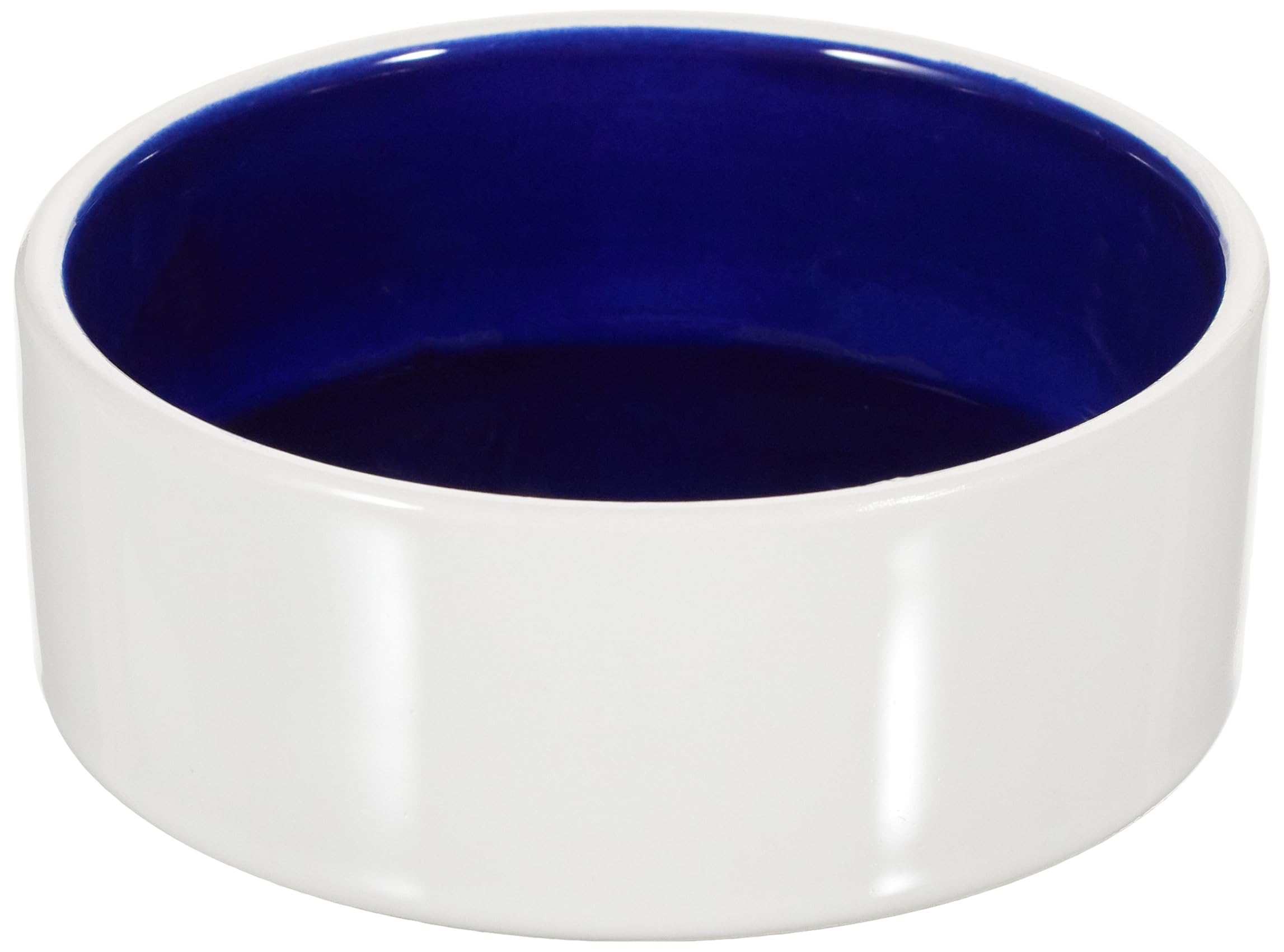 Trixie Ceramic bowl,cream/blue,0.35 l/ø 12 cm