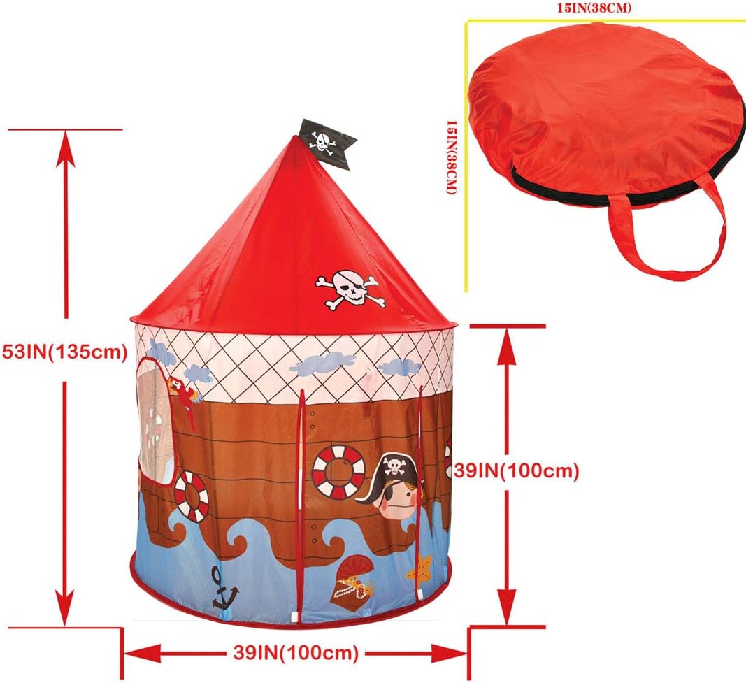 Kidodo Play Tent For Kids Toy Children Pop Up Tent Kids Playhouse Indoor Tents Tunnels