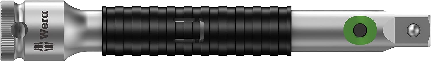 Wera 003530 Zyklop 8796 SA Extension Flexible-Lock 1/4-inch Drive 75mm, Short, 6.35 x 75 mm