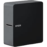 LABELWORKS Epson LW-C610PX-BLK Premium Portable Bluetooth Label Machine Printer – Create Sticker Labels for Crafts and Organization, Ideal for Small Business, Designer Tape Supported, App Compatible