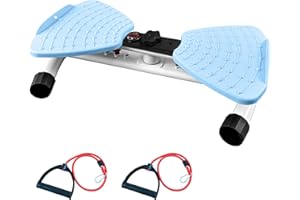 JIAOHENANZE Noiseless Ab Twister Board，Waist twisting machine capable of bearing 300 pounds，Suitable for reducing abdominal fat, and family fitness equipment is suitable for men/women.