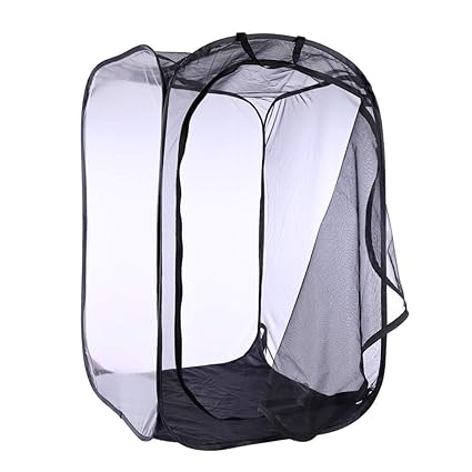 Leoie Mini House Garden Growing Tents Insect Flower Plant Translucent Greenhouse 60*60*90