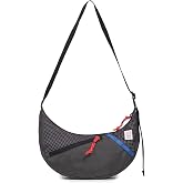 Topo Designs Moonlight Crossbody Bag | Roomy Crescent Bag with Organization, Front Pocket, Large Main Compartment with Internal Zippered Pocket, Adjustable Strap