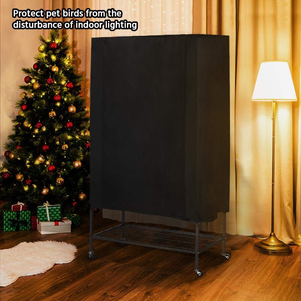 Yaheetech Large Bird Cage Cover Good Night Bird Cage Cover w/Mesh