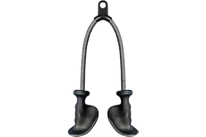 Ergonomic Tricep Rope Pulldown Attachments, Upgraded 27 32 40 & 47 Inch Extra Long Triceps Rope Cable Attachments for Gym, LA
