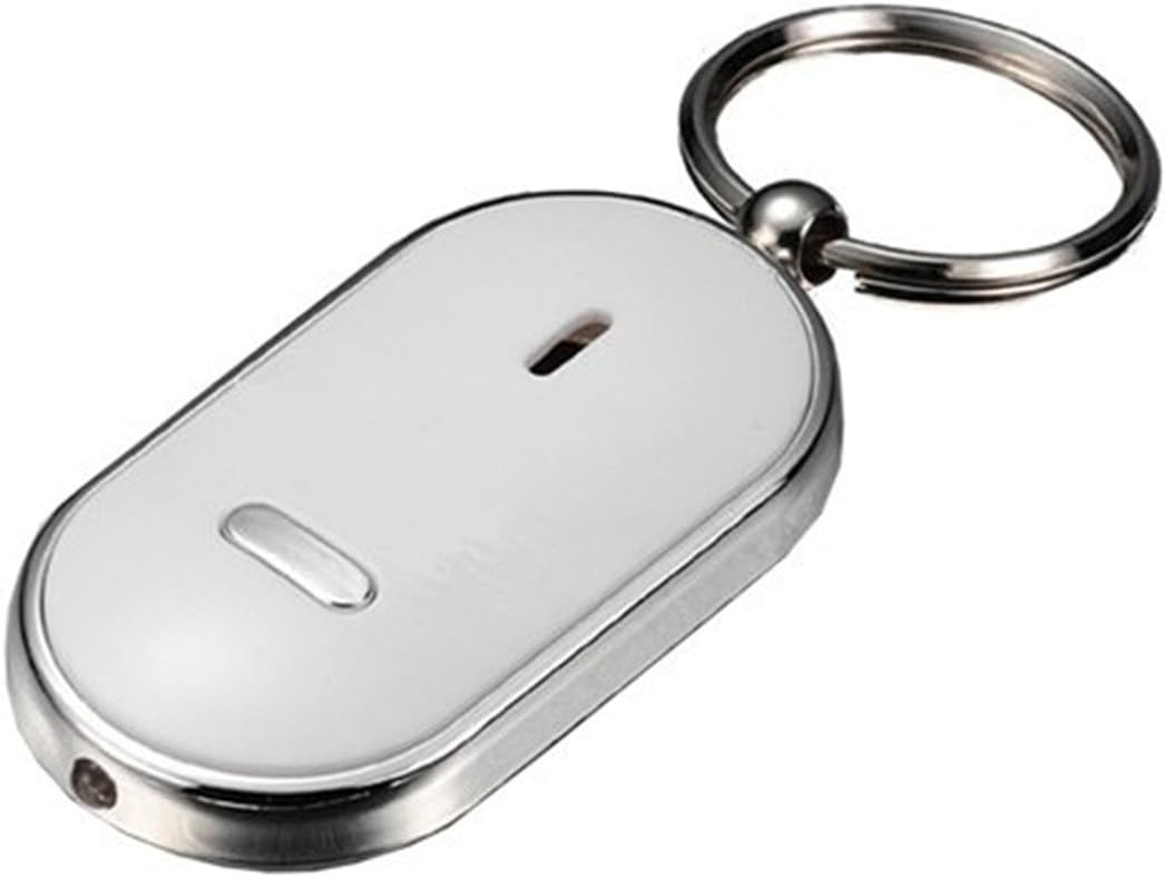 Wireless Whistle Key Finder Fob * Find your keys from a range of 1m to 20m* (COLOUR: WHITE)