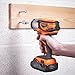 VonHaus MAX 20V Cordless Hammer Drill and Impact Driver Combo Kit with 2x Lithium-Ion 1.5Ah Batteries, Charger Kit and 21pc Accessories