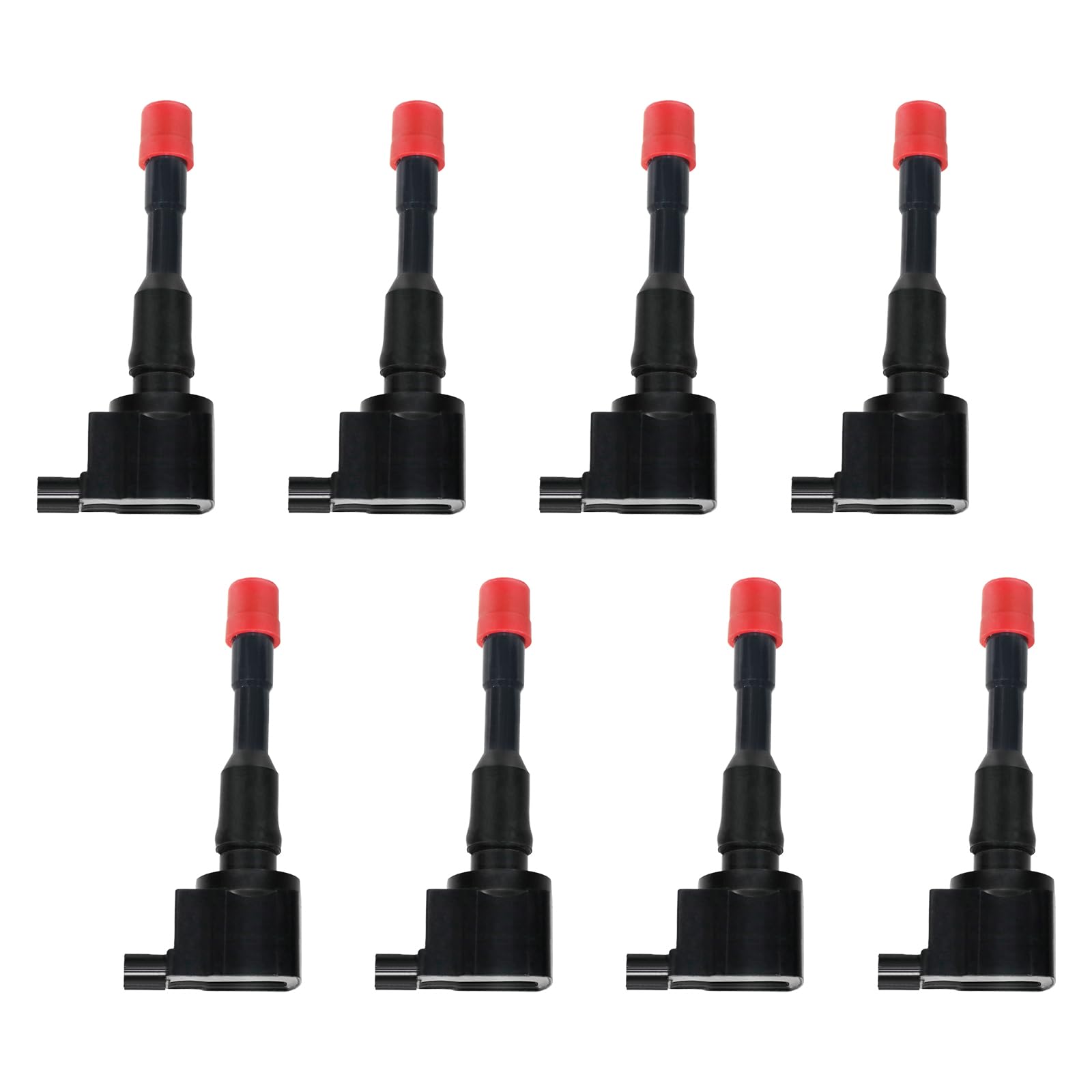 Photo 1 of ITOM Ignition Coil Pack UF374 Compatible with Honda Civic Hybrid 1.3L L4 2003 2004 2005 2006 2007 2008 2009 2010 2011 Vehicles Coil Packs, Replace UF-374 30521PWA003 30521PWAS01 C1408 Set of 8