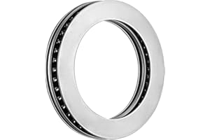 uxcell AXK5578 Thrust Needle Roller Bearings with Washers 55mm Bore 78mm OD 3mm Width