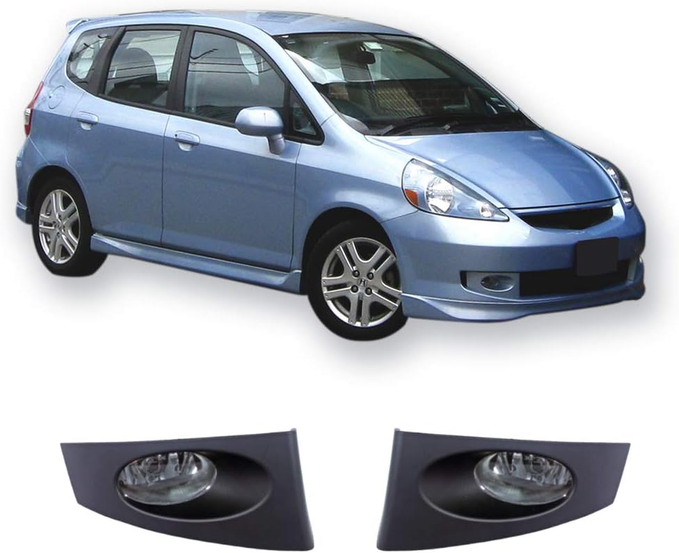 Concept Fog Lights for 20072008 Honda Fit Fog Lights Lamp with Assembly Set L&R