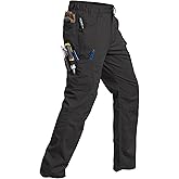 CARWORNIC Men's Stretch Ripstop Work Pants Water Resistant Flex Cargo Pants Lightweight EDC Operator Tactical Utility Pants