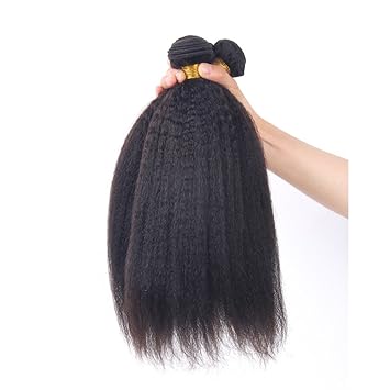 Enoya Peruvian Virgin Hair Bundles Italian Yaki Unprocessed Human