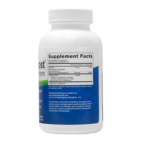 Fairhaven Health MotilityBoost for Men | Prenatal Male Fertility Supplement  for Motility Strength | Pre-Conception for Him Includes L-Carnitine,  Vitamin B12, B6, CoQ10 and Quercetin | 60 Capsules in Kenya | Whizz  Prenatal Vitamins