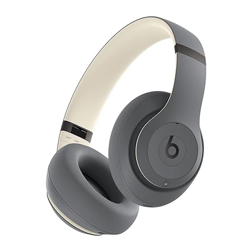 Beats Studio Pro - Wireless Bluetooth Noise Cancelling Headphones - Personalized Spatial Audio, USB-C Lossless Audio, Apple & Android Compatibility, Up to 40 Hours Battery Life - Sand Gray