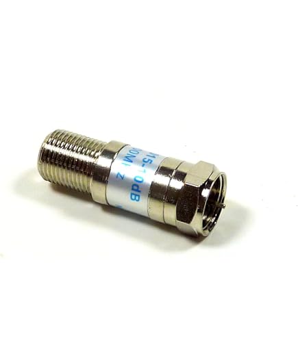 thumbnail image 2 of Holland Electronics FAM-8 8 DB Attenuator Pad – RG-6 Coaxial, Nickel Plated 2 of 5