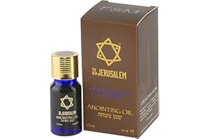 Premium Frankincense & Myrrh Anointing Oil Hand Made in Israel - 100% Natural, Pure EVOO & Essential Oils - Holy Bible Precio