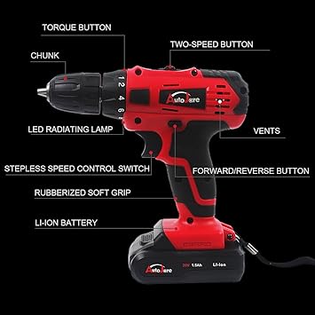 AUTOJARE  Power Drills product image 2