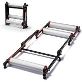 ROCKBROS Bike Rollers Adjustable Bike Trainer Stand Foldable Indoor Cycling Bicycle Roller with Resistance for MTB Road Bike Exercise
