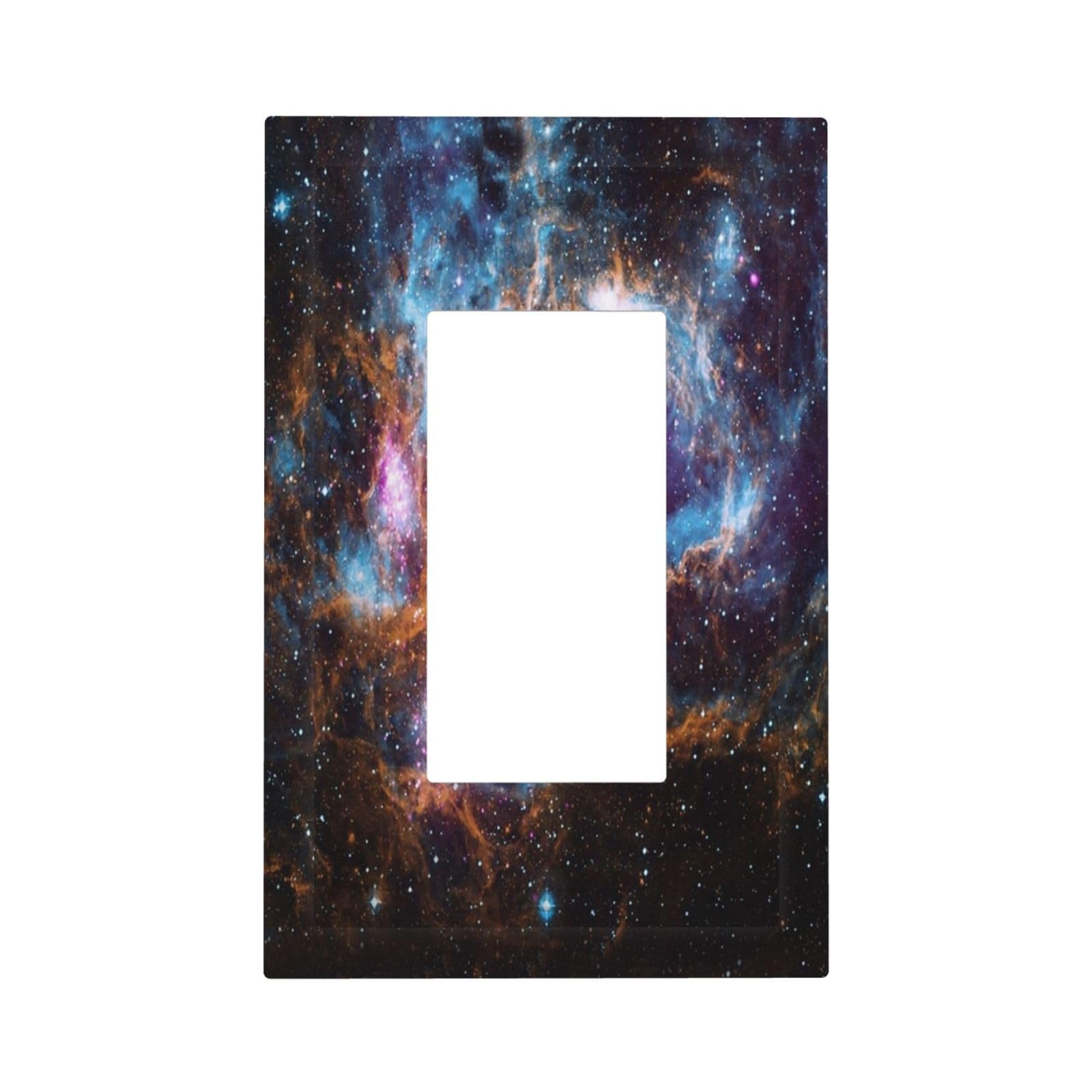 Starry Sky Single Rocker Light Switch Cover Outer