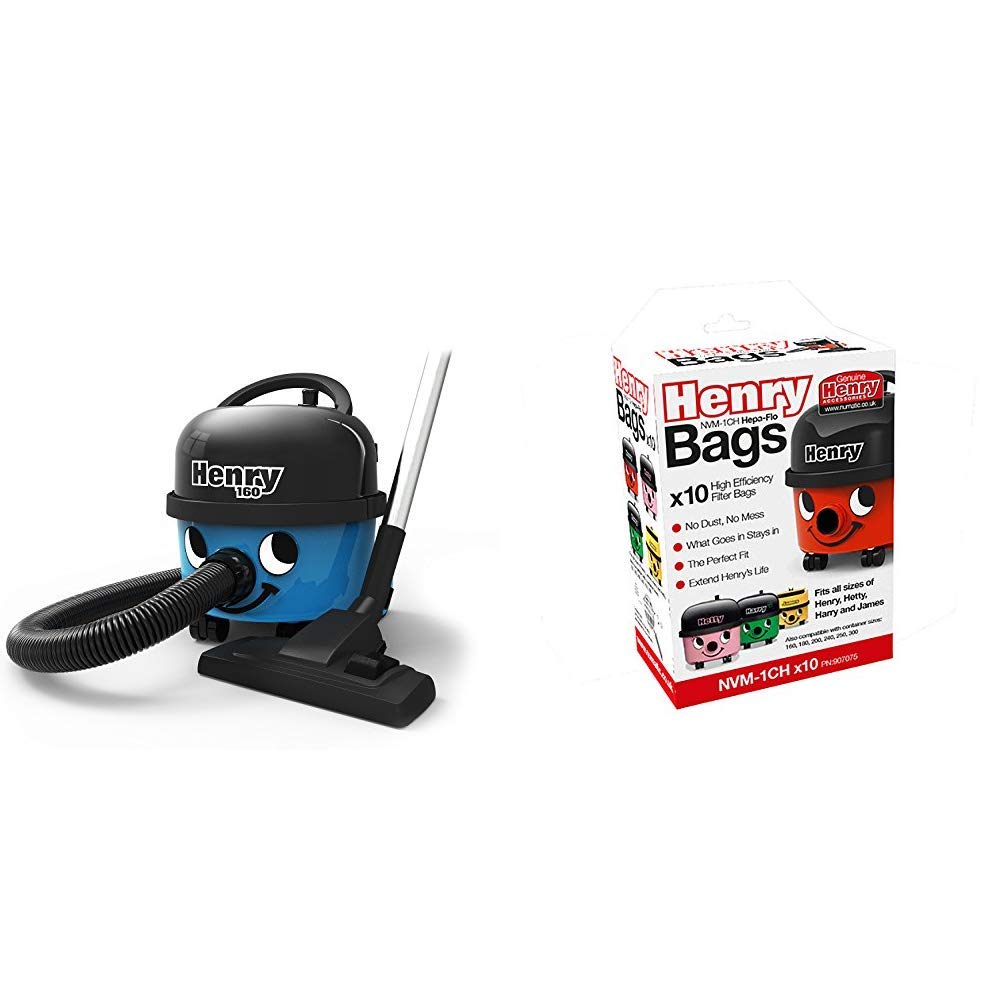 Henry Henry Compact BlueHVR 16011907323 Dry Vacuum, 6 Litre, 620 Watt