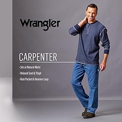 Wrangler Authentics Men's Classic Carpenter