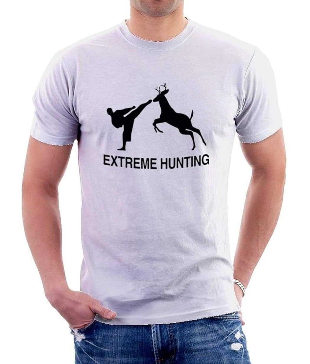 Zyyshirts Extreme Hunting T Shirts S T Shirt Printing Short Sleeve Tee Stellanovelty