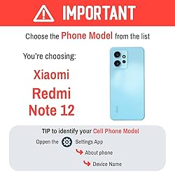 INSTACASE Case Compatible with Xiaomi Redmi Note 12