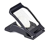 Ortarco Egg Slicer for Hard Boiled Eggs, Aluminium