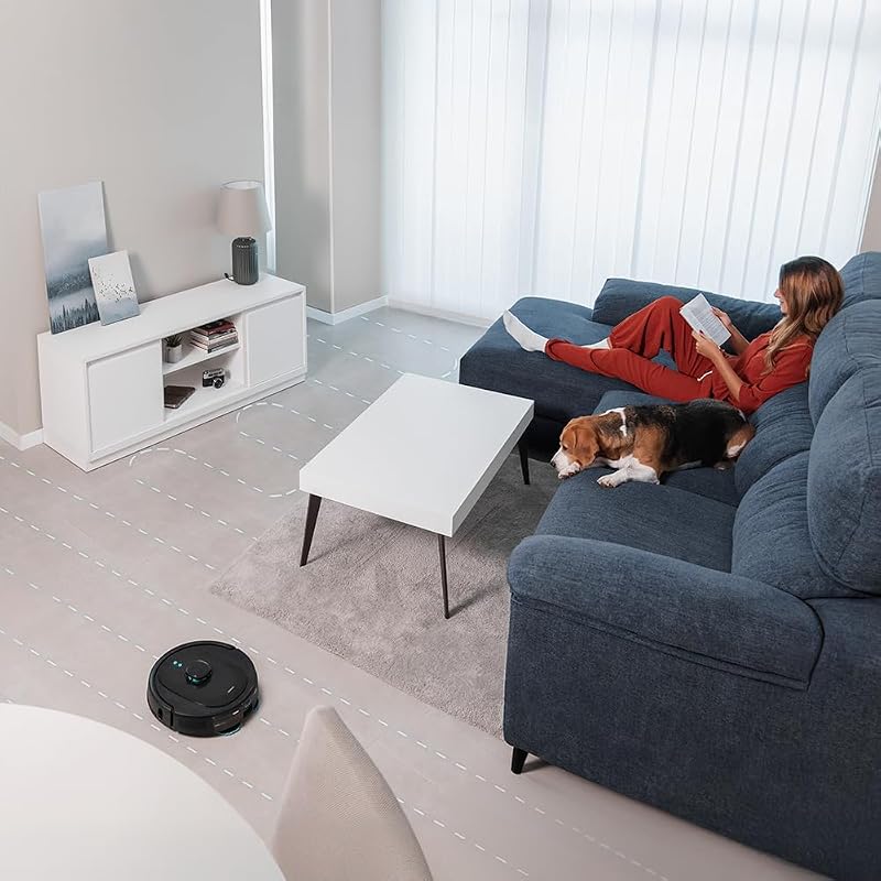 Aspirador de pó robô cecotec conga 9990 ai spin revolution ultra power home, 10.000 pa, navegação a laser, base com esvaziamento automático, inteligência artificial, prevenção de objetos, controle de aplicativos, autonomia de 240 min