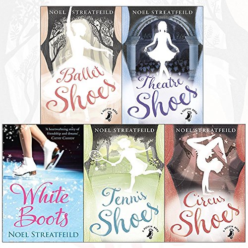 Noel Streatfeild 5 Books Collection Set (Ballet Shoes, Theatre Shoes