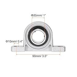 uxcell 6 Pcs KP005 Pillow Block Bearing 25mm Bore