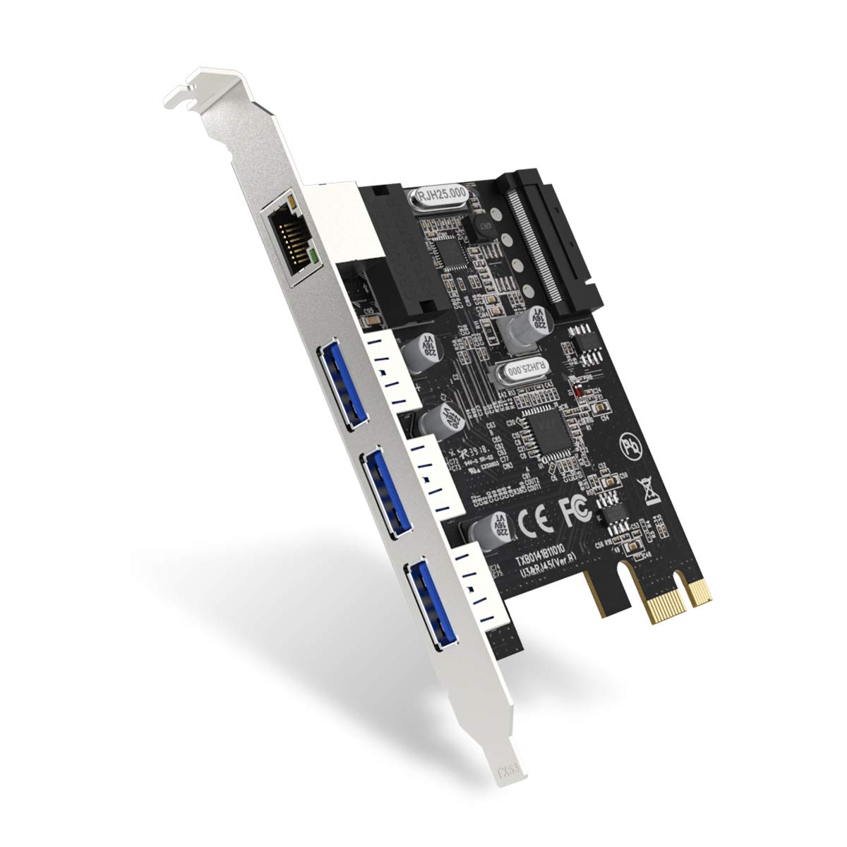 Buy Edup Pcie Usb 3 0 Card With Gigabit Ethernet 1gbps Pci Express Network Adapter Rj45 Lan Converter 1000 100 10mbps For Desktop Internal Computer Card Support Windows Standard Bracket Online At Desertcartbermuda