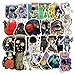 Homyu Stickers Pack 50-Pcs Decals of Astronaut Space Man Stickers Decals for Cars Motorcycle Portable Luggages Ipad Laptops Waterproof Sunlight-Proof