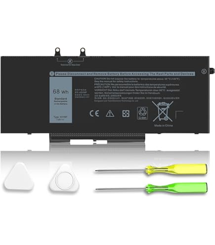Inspiron 2 In 1 4GVMP Laptop Battery For Dell Latitude 5400 5500 Precision 715465