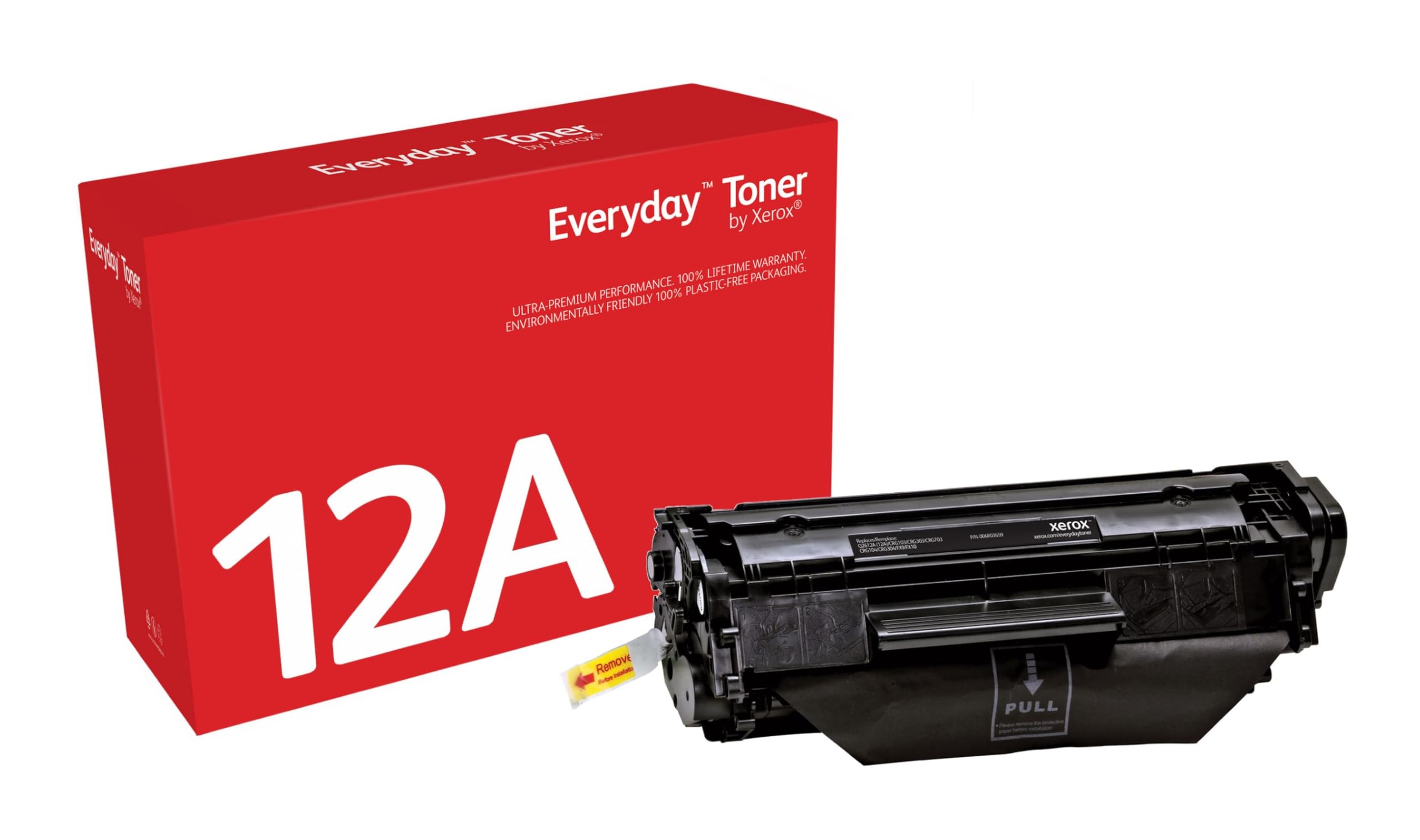 Xerox Everyday Compatible HP 12A Q2612A Black Toner, Standard Capacity