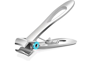FUMAX Toenail Clippers for Seniors Thick Toenails, Stocking Stuffers for Men Women Adults,Heavy Duty Nail Clippers for Men with Wide Jaw Opening, Large Toe Nail Clippers with Long Handle for Thick Nails