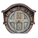 Pacific Giftware Miniature Fairy Garden of Enchantment Fairy Gnome Hobbit Brick House Door 4 Inches