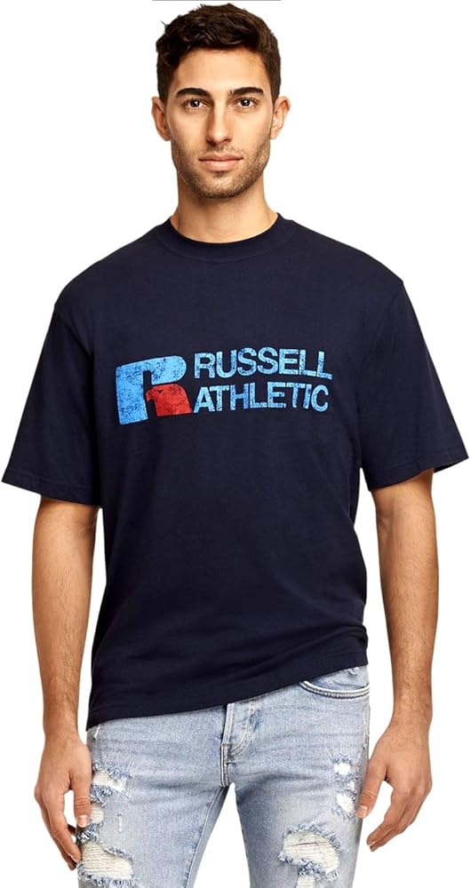 Profile Russell Athletics Horizontal Graphics T Shirt 3918 Pilihax