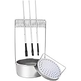 MyLifeUNIT Portable Artist Brush Washer, Paint Brush Cleaner with Wash Tank & Removable Screen