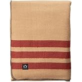 Arcturus Rainier Wool Blanket - 4.5lbs Warm, Heavy, Washable, Large | Great for Camping, Outdoors, Survival & Emergency Kits (Dry Falls)