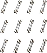 BOJACK 60Pcs 12 Values 5x20mm Glass Fuses 250V T0.5A–10A Assortment Kit view 4
