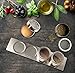 3 Stainless Steel Wall Mounted Base for Magnetic Spice Tins - Holds Total of 12 Tins (Tins Not Included)